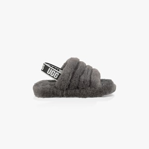 Ugg Fluff Yeah Tofflor Barn Grå (215687CKV)